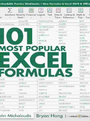 101 most popular excel formulas pdf