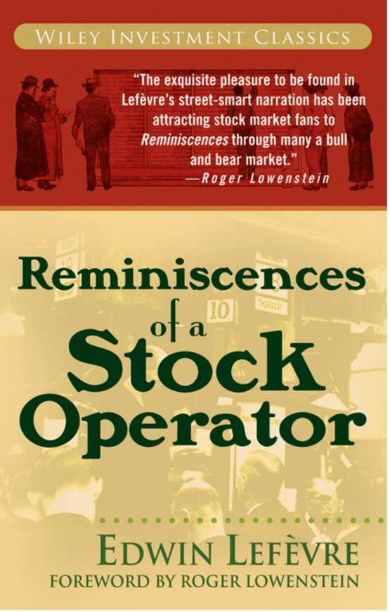 Reminiscences of a stock operator pdf